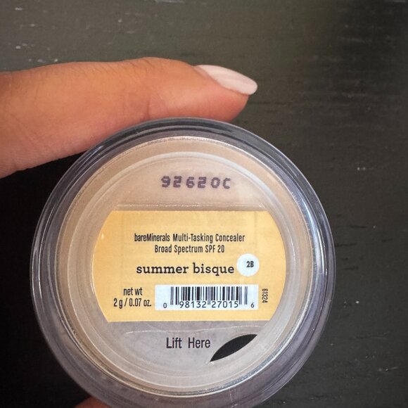 SEALED bareMinerals Concealer in Summer Bisque w/ SPF 20 - FULL SIZE - .07 oz - Picture 1 of 3